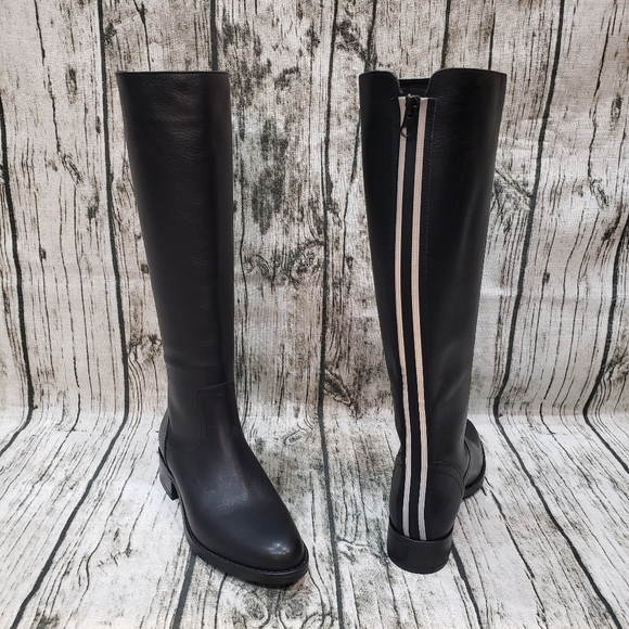 Edgy Chic Steve Madden Racing Stripe Leath… - Picture 8 of 12